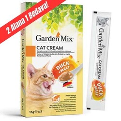 Gardenmix Gurme Kedi Kreması Ördek+Malt 15GR+5