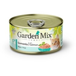 Garden Mix - Gardenmix Kıyılmış Somonlu Tahılsız Konserve 85gr
