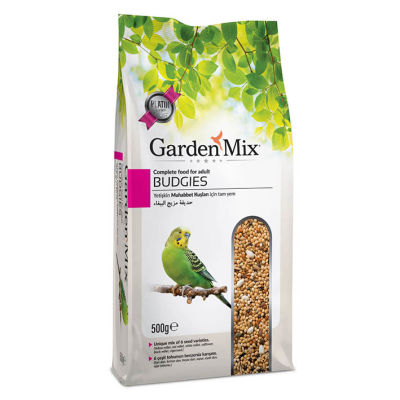 GardenMix Platin Budgies - Yetişkin Muhabbet Yemi 500g