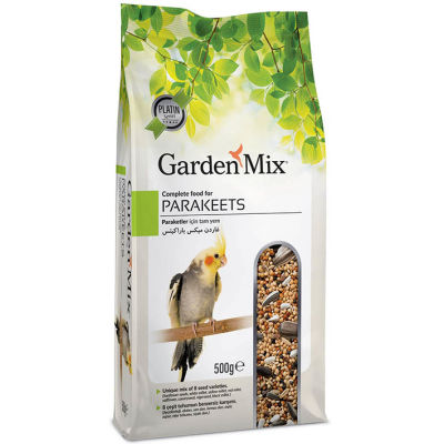 GardenMix Platin Parakeets - Paraket Yemi 500g