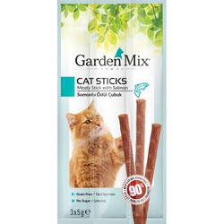 Garden Mix - Gardenmix Somonlu Kedi Stick Ödül 3x5gr 