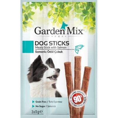 Gardenmix Somonlu Köpek Stick Ödül 3x11gr 