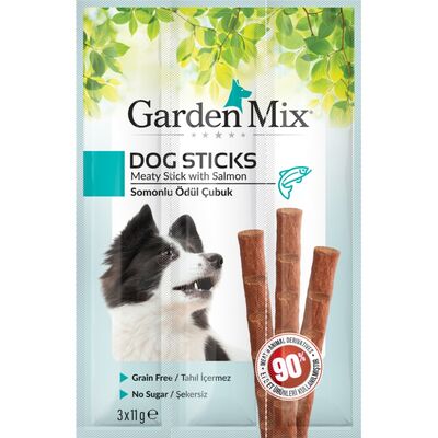 Gardenmix Somonlu Köpek Stick Ödül 3x11gr  - 1