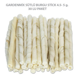 Garden Mix - Gardenmix 4,5-5g Sütlü Burgu Stick 30 lu Paket