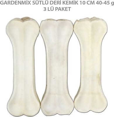 Gardenmix Sütlü Deri Kemik 10cm 40-45gr 3 lü Paket
