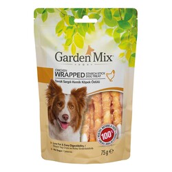 Garden Mix - Gardenmix tavuk sargılı Kemik Köpek Ödülü 75 gr