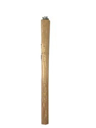 Getreide 1008 Doğal Ahşap Tünek 27 cm Çap2,5cm