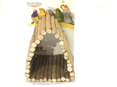 Getreide 2007  Doğal Ahşap Hamster Evi Üçgen - 1