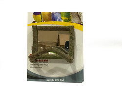 Getreide 3020 Doğal Ahşap Sarmaşık Ayna 11x8cm