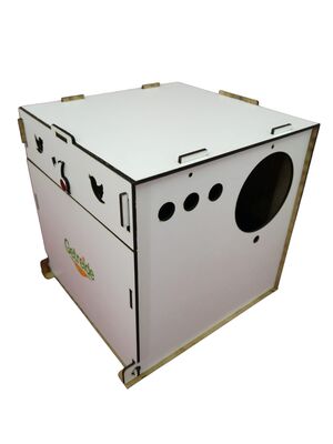 Getreide Demonte Folluklu Yuva 20x20x20 cm - 1