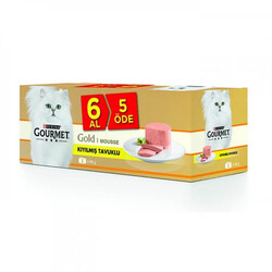 Gourmet Gold Kıyılmış Tavuklu Kedi Konserve 85gr (6al5öde)