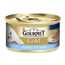 Nestle Purina - Gourmet Gold Kıyılmış Ton Balıklı Kedi Konserve 85gr