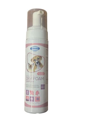 Herbio Dry Foam Şampuan Kedi ve Köpekler İçin Kuru Köpük Şampuan 250ml - 1