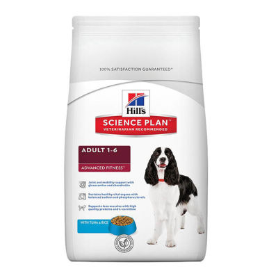 Hills Adult 1-6 Advanced Fitness Tuna&Rice Köpek Maması 3 Kg - 1
