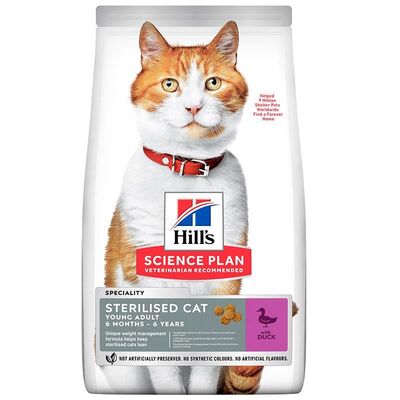 Hill's Ördekli Kısırlaştırılmış Kedi Maması 1,5kg