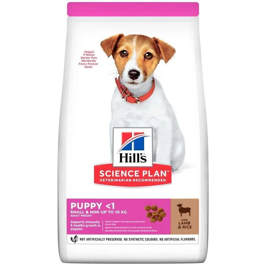 Hills - ​Hill's Puppy Kuzulu ve Pirinçli Küçük Irk Yavru Köpek Maması 1,5kg