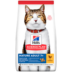 Hills - Hills Science Plan Adult +7 Tavuklu Yaşlı Kedi Maması 1,5 Kg.