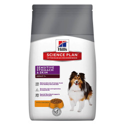 Hills SENSITIVE STOMACH&SKIN Adult 1+Chicken Tavuklu Köpek Maması 3 Kg