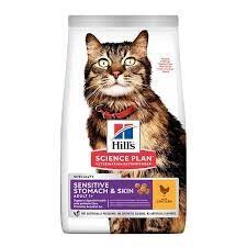 Hills - Hill's Sensitive Skin Hassas Ciltler için Tavuklu Yetişkin Kedi Maması 1,5kg