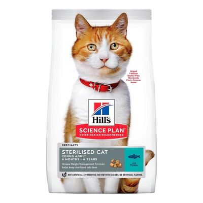 Hill's Ton Balıklı Kısırlaştırılmış Kuru Kedi Maması 10 kg 
