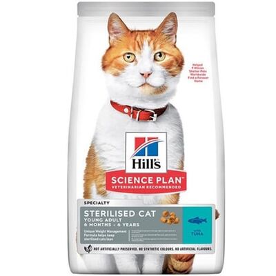 Hills Young Sterilised Ton Balıklı Kısırlaştırılmış Kedi Maması 1.5 Kg - 1