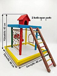 İki Katlı  Kuş Oyunparkı 