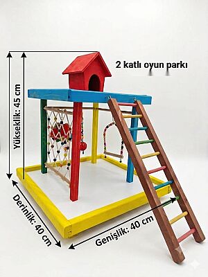 İki Katlı  Kuş Oyunparkı  - 1