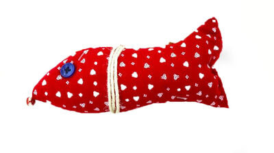İpli Balık Oyuncak 14cm - 1