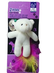 Işıklı Zilli Tüylü Ayıcık 10cm