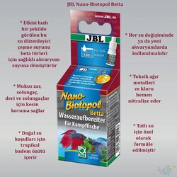 JBL Nano  Biotopol Betta 15ml 180lt için Badem Özlü  - 2
