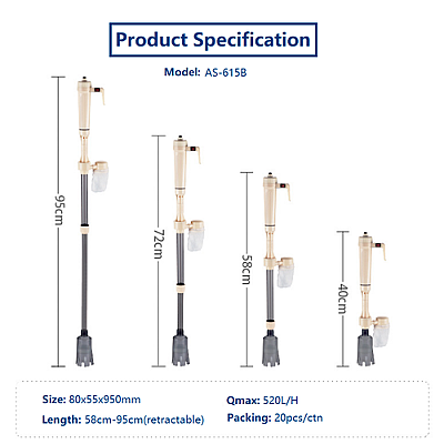 Jeneca AS-615B USB Kablolu ve Pilli Dip Süpürgesi - 4