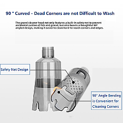 Jeneca AS-615B USB Kablolu ve Pilli Dip Süpürgesi - 10