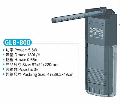 Jeneca GLB-800 Köşe İç Filtre - 2