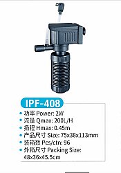 Jeneca IPF-408 İç Filtre Pompası - 2
