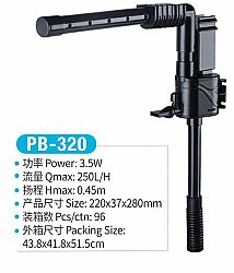 Jeneca PB-320 Şelale Filtre Pompası