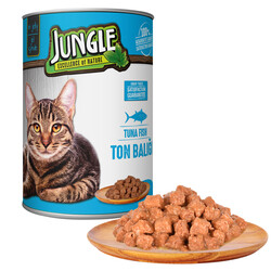 Jungle Kedi 415gr Ton Balıklı Konserve