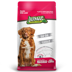 Jungle - Jungle Kuzu Etli Yetişkin Köpek Kuru Maması 15kg 