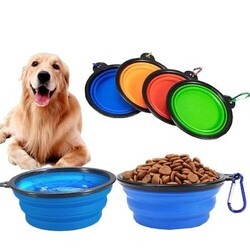 Fatih-Pet - Katlanabilir Kedi Köpek Mama Su Kabı