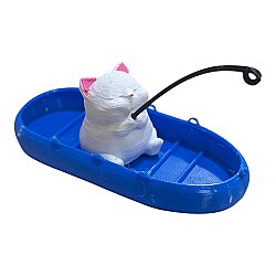 Kayıkçı Kedi  Dekoru 