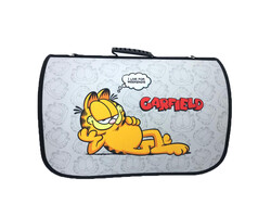 Garfield - Kedi Taşıma Çantası Büyük Boy Garfield Gri