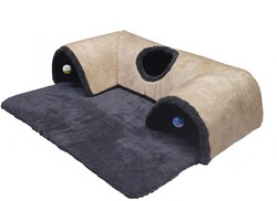 Kedi Oyun Tünelli Yatak - Thumbnail