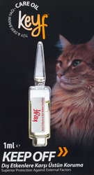 Keyf Kedi Tüy ve Deri Bakım Yağı Tekli 1gr