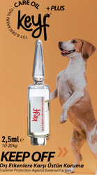 Keyf - Keyf Köpek 10-20kg Tüy ve Deri Bakım Yağı Tekli 2,5ml