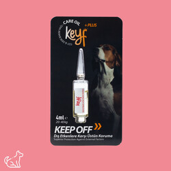 Keyf Köpek 20-40kg  Tüy ve Deri Bakım Yağı Tekli 4ml