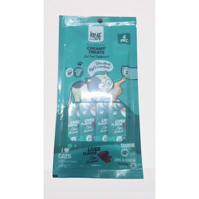 Keyf Kremalı Çiğer Aromalı 4x15gr - 1