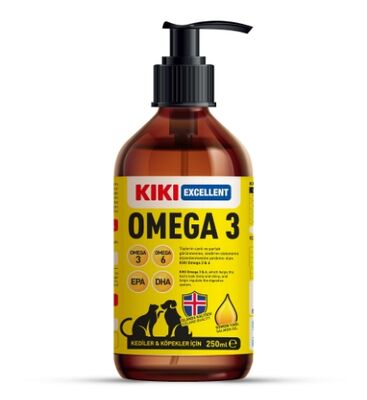 KIKI Kedi & Köpek Omega 3 250 ml. - 1