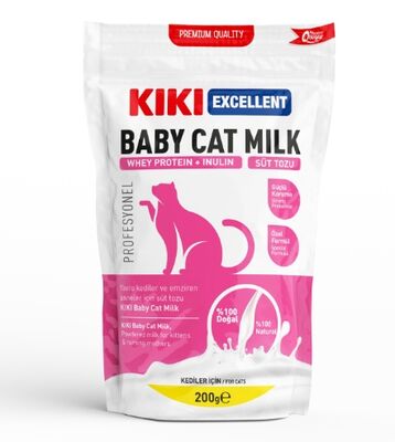 KIKI Kedi Süt Tozu (Whey Protein + İnülin) 200 gr. - 1
