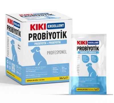 KIKI Köpek Probiyotik + Prebiyotik Saşe 30x1 gr - 1