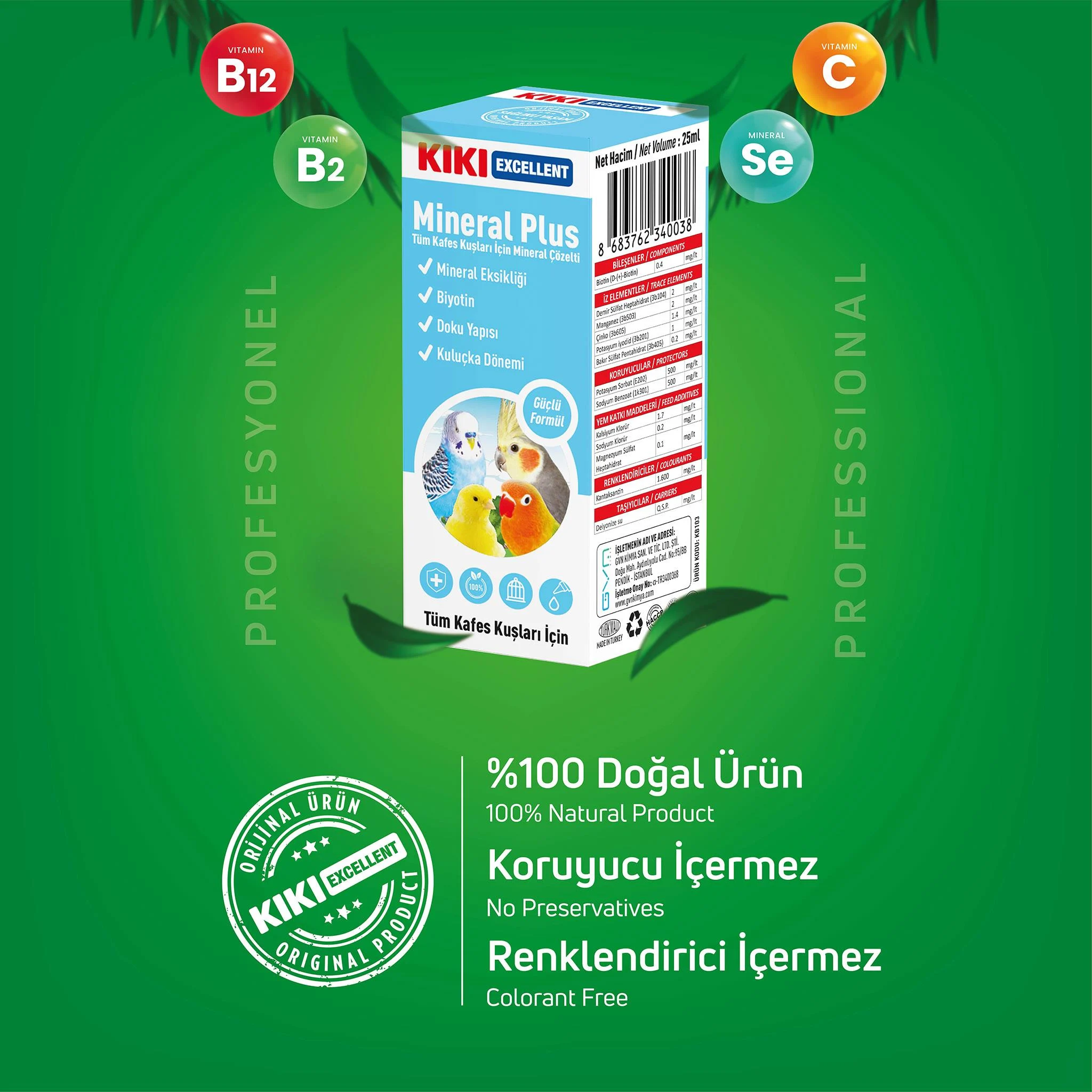 KIKI Mineral Plus 25 ml. - 2