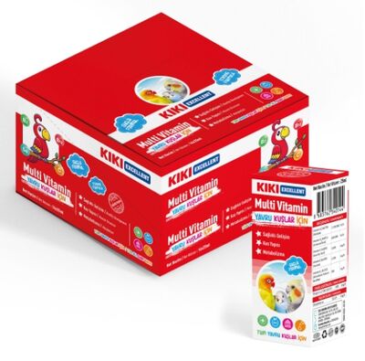 KIKI Yavru Kuşlar İçin Multi Vitamin 25 ml. - 1